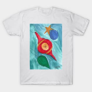 Vintage Ornaments Painting T-Shirt